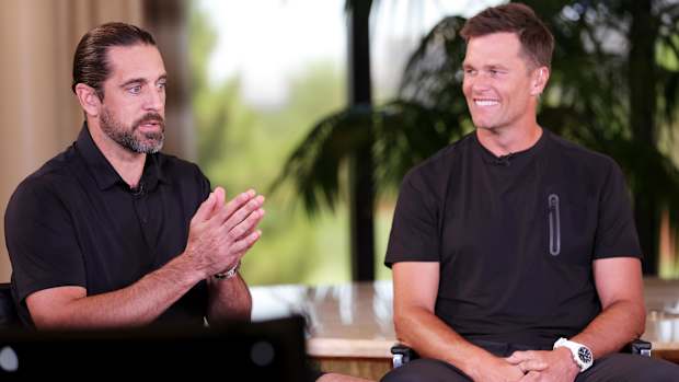 Aaron Rodgers, Tom BRady